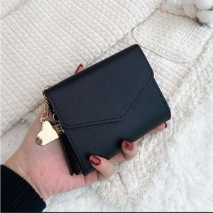 Black Mini Envelope Wallet